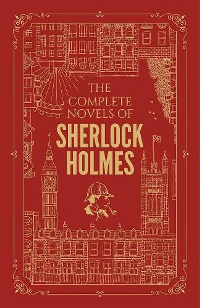 The Complete Novels of Sherlock Holmes by Arthur Conan Doyle Hardcover Book