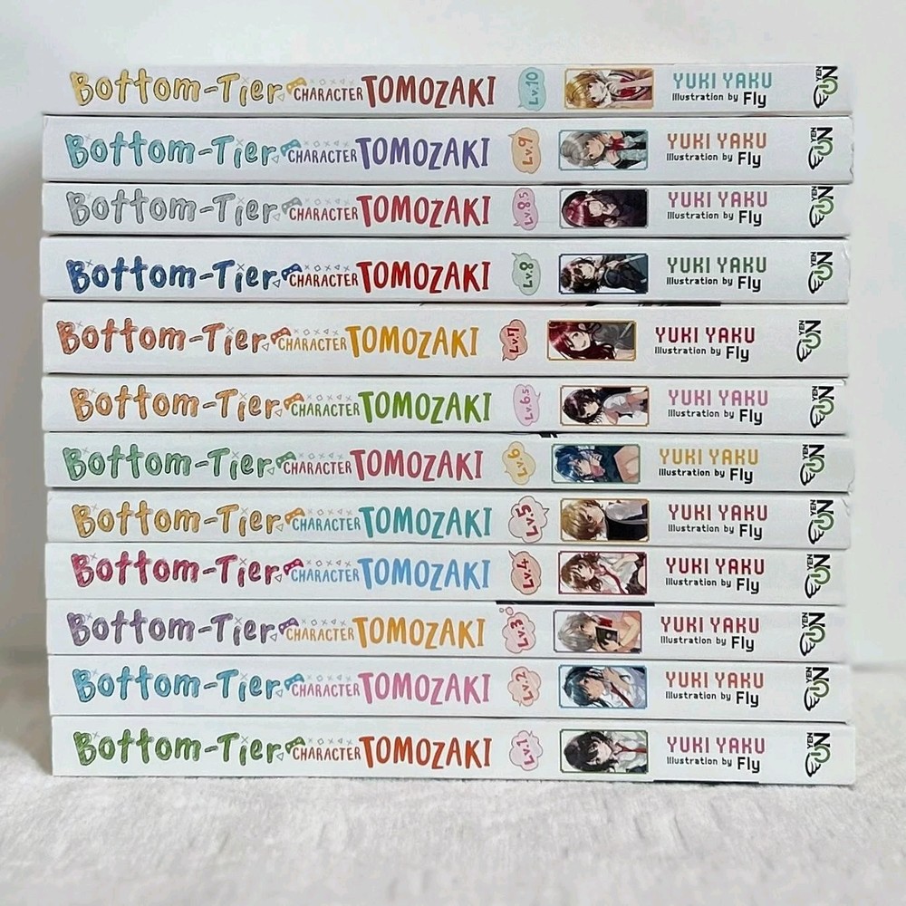 Bottom Tier Character Tomozaki Light Novel Vol. 1-10 (English W/ Vol.6.5&8.5)