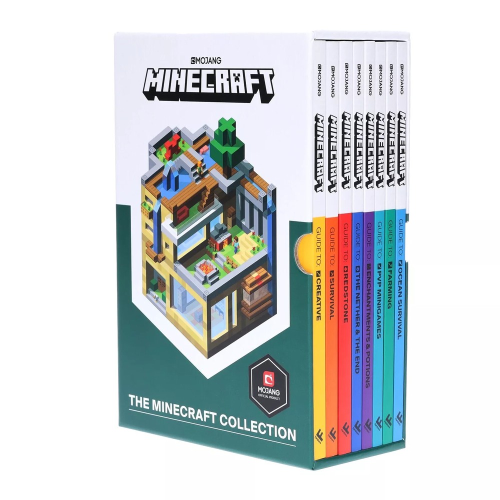 Minecraft Guides 8 Books Collection Paperback Set – Ages 6+–By Mojang AB