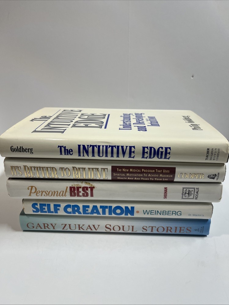 Lot Of 6 Success, Self-Help; Leadership Books; See Pictures For Details!
