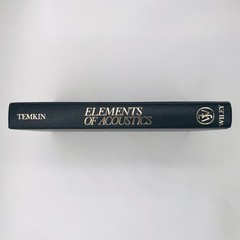 Elements of Acoustics 1st Ed, by Samuel Temkin, 1981, Hardcover VGC – SHIPS FREE