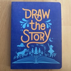 NEW Piccadilly Draw The Story Journal Guided Sketchbook w/ 100 Drawing Prompts