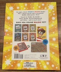 Where’s Waldo Super Six Set 6 Books Puzzle Poster Book Set in Slip Case Cover