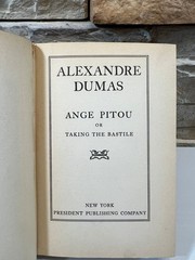 Alexandre Dumas Ange Pitou or Taking the Bastile Vol 1 & 2 Historical Fiction