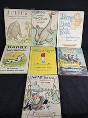 Vintage Childrens Books. An I Can Read Book Lot of 7. 50’s-60’s