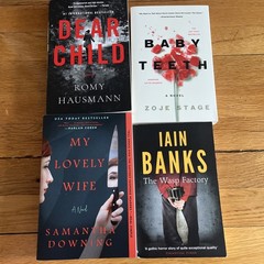 Lot of 4 NEW Psychological Thriller, Mystery & Suspense Trade Paperback Novels