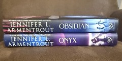 Jennifer L Armentrout Obsidian & Onyx Deluxe HC Set 1st Print DJ Sprayed Edges