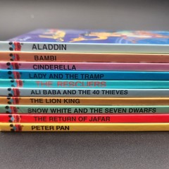 Lot of 10 Wonderful World Reading Walt Disney Cartoon Children Kids Books