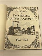 The History of the John Russell Cutlery Company 1833-1936