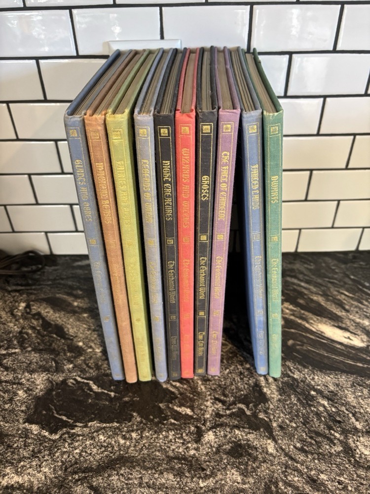 The Enchanted World Lot of 10 Volumes Time Life Books Ghosts Dwarfs Fairies HC