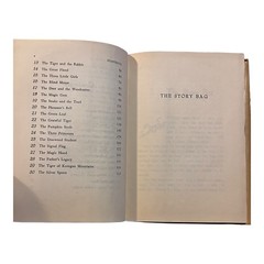 Vtg 1957 HC Book w/DJ THE STORY BAG Korean Folktales Kim So-un Setsu Hiqashi 2nd