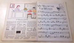 Vintage Children’s Activities for Home and School Magazine Easter 1940s Lot of 4