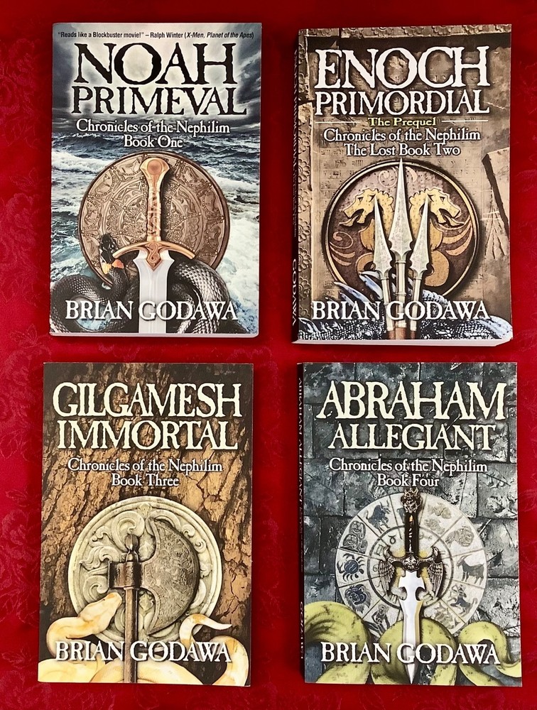 Chronicles of The Nephilim Series Brian Godawa-Book Lot 1-4 Trade Paperback