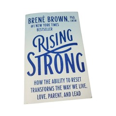 Brene Brown 4 Book Bundle Lot Atlas Heart Dare to Lead Rising Strong Leadership