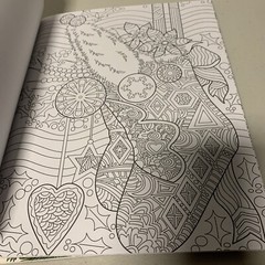 Grown Up Coloring Christmas Book Vision St 24 Pages Craft For Christmas