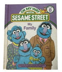 1989 On My Way With Sesame Street Books Complete Set 1-15 CTW Funk & Wagnalls
