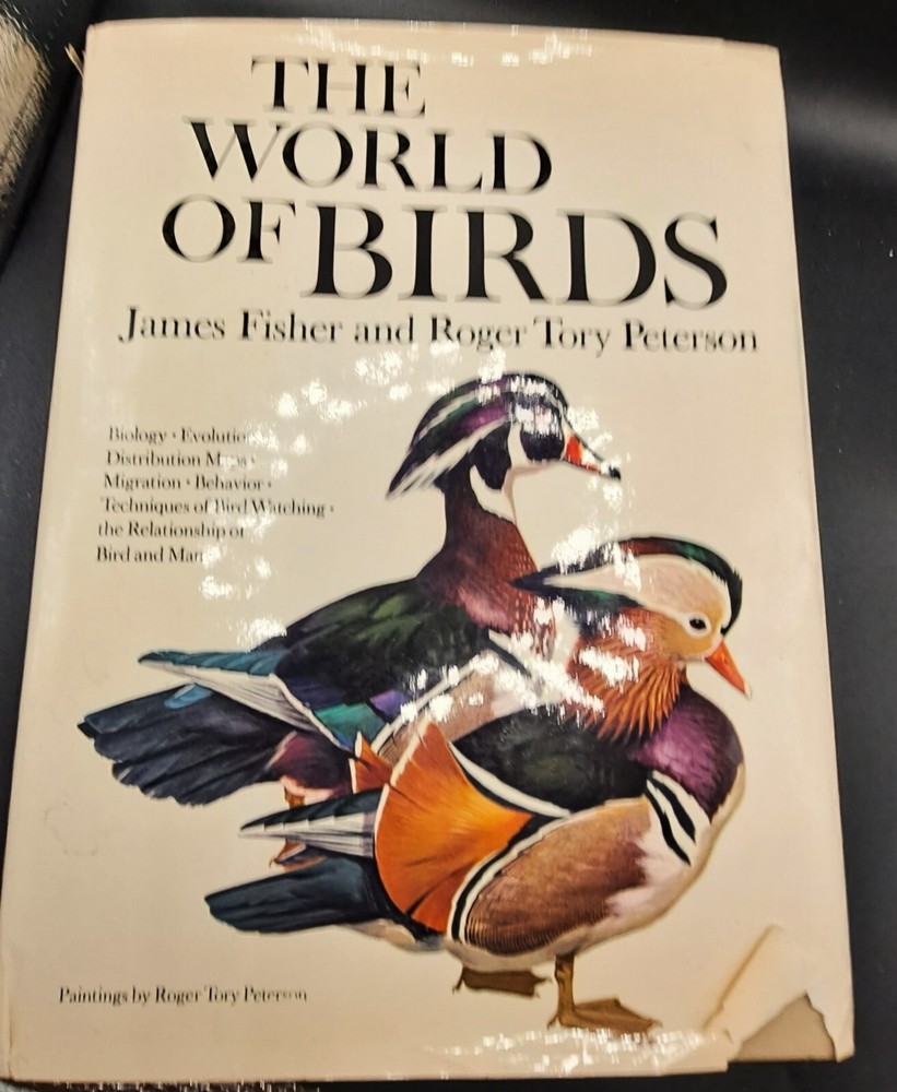 THE WORLD OF BIRDS By Roger Tory Peterson & James Fisher – Hardcover *Excellent*