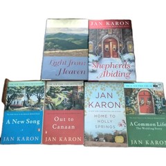 Jan Karon Book Lot 6 – (2 HC, 4 PB) Very Good
