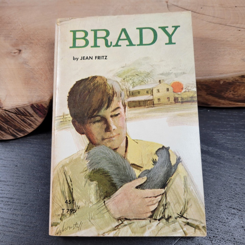 Brady Jean Fritz Scholastic SBS PB 1966 1st Print T795 Underground Railroad