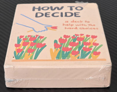 How To Decide A Deck To Help With The Hard Choices Annie Duke Card Deck