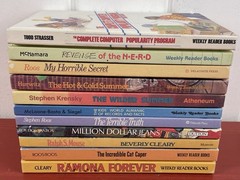 Lot of 11 VTG 1980s Weekly Reader Children’s Book Club Hardcover Books