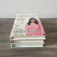 (Lot of 3) Hardcover Books Mindy Kaling And Lena Dunham, Why Not Me? Comedy