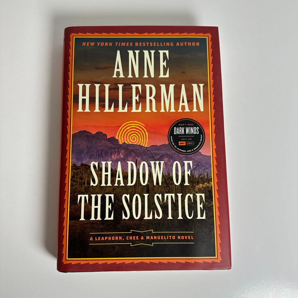 Shadow of the Solstice Anne Hillerman Stated 1st Ed. 1st Hardcover HarperCollins