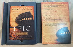Epic Church Kit DVD and Paperback By Eldredge, John – unused