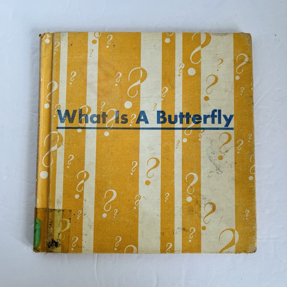 What Is A Butterfly Book 1958 Gene Darby What Is It Series Vintage MCM Science