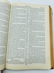 THE HOLY BIBLE King James Version SELF-PRONOUNCING 1950s National Bible Press