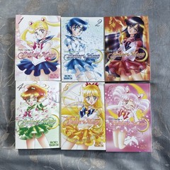 Sailor Moon Manga Books Vols. 1 2 3 4 5 6 Naoko Takeuchi- Kodansha English Books