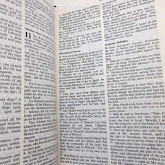 Possibility Thinkers Bible New King James Highlighted Blue Faux Leather 1984
