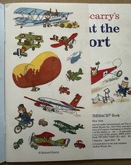 Lot of 6 Richard Scarry Busy Town Books 5 Vintage PB/HC