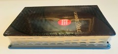 French Bible LARGE PRINT Compact, Segond 1910 Brown Imitation Leather Red Letter