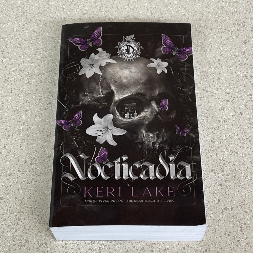 Nocticadia by Keri Lake, Gothic Dark Romance Booktok, OOP Paperback