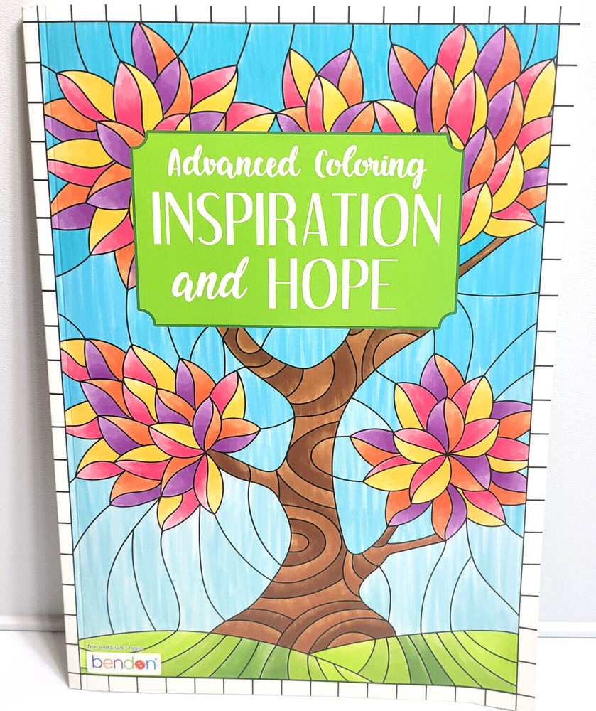Bendon Advanced Coloring Books ~ Adorable Animals ~ Horses ~ Inspiration & Hope