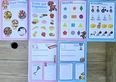 Paw Patrol Pre-K Workbook set of 6 Brand New