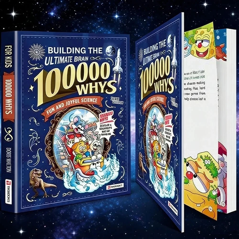 Children’s Encyclopedia 100,000 Whys Extracurricular reading for Kids Book JQ