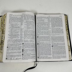 NIV Study BIBLE 1995 Black Bonded Leather 1984 10th Anniversary Zondervan
