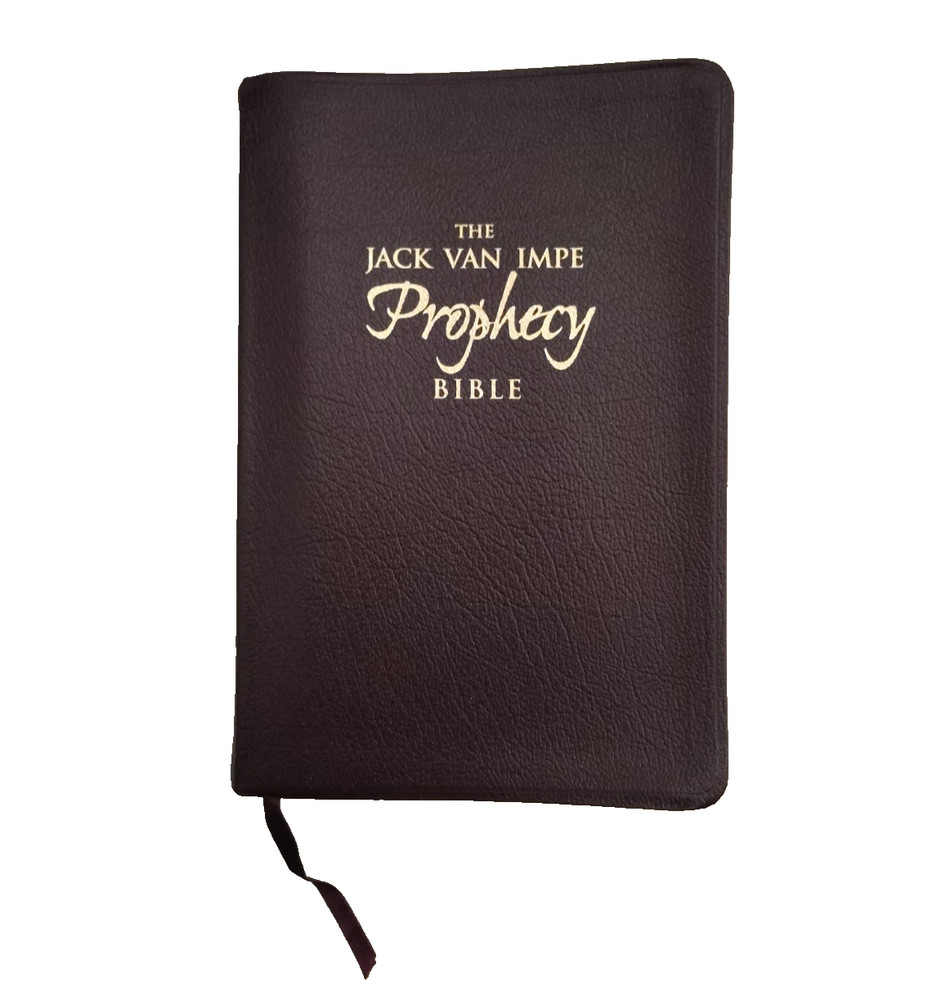 Jack Van Impe Prophecy Bible KJV – Red Letter Limited Edition King James Version
