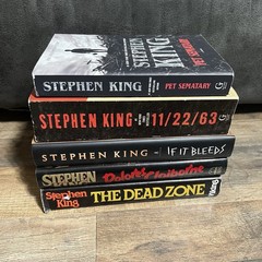 Lot of 5 Stephen King Horror Hardback Paperback Books Mix