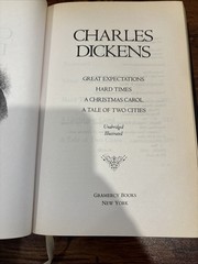 Charles Dickens : Four Complete Novels by Charles Dickens (1990, Hardcover)