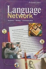 Language Network, Grade 12 – Hardcover By MCDOUGAL LITTEL – GOOD