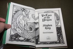 The Eyes of the Dragon by Stephen King 1987 HC 1st Edition w/ Embossed Cover