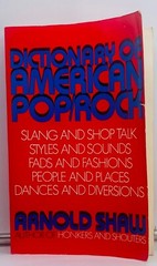 Dictionary of American Pop/Rock – Arnold Shaw, First Edition VG trade PB 1982