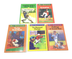 Matt Christopher Baseball Stories, Paperback, Lot of 15, Ages 9-12, Sports – EUC