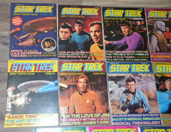 Star Trek Giant Poster Book Lot of 14 Volumes Issues – NICE!