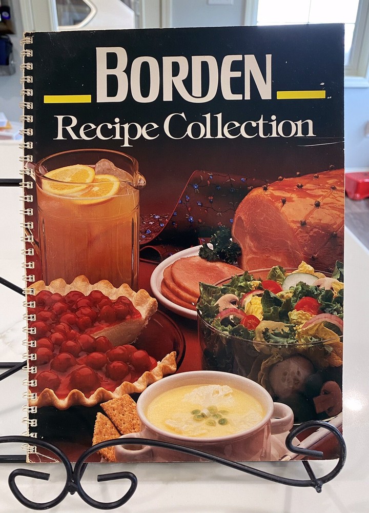 Borden Recipe Collection 1982 cookbook 96 pages