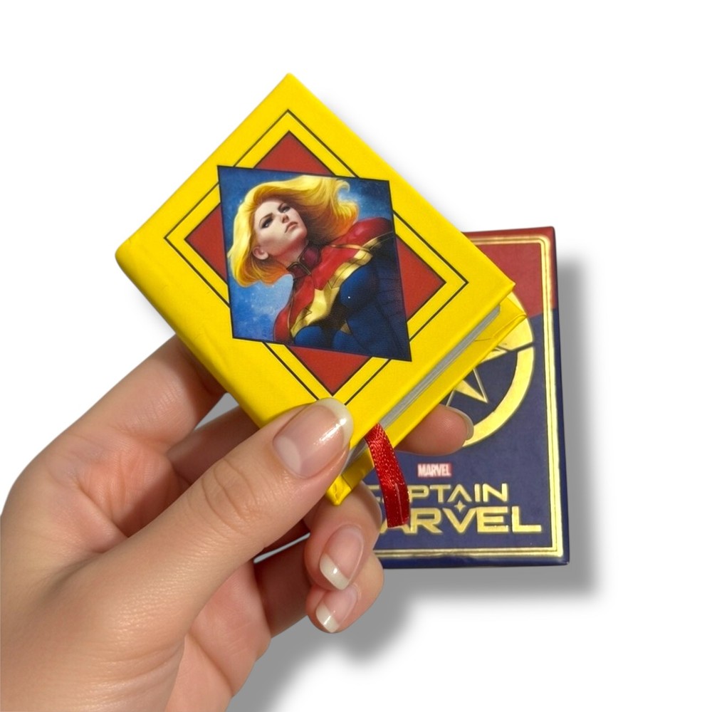 Captain Marvel tiny book full color stunning artwork Insight Editions 1.3 x 1.7