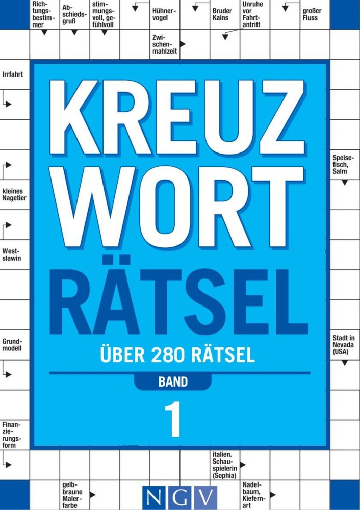 Kreuzworträtsel – Band 1 Über 280 Rätsel: Rätselbuch für (Paperback) (UK IMPORT)